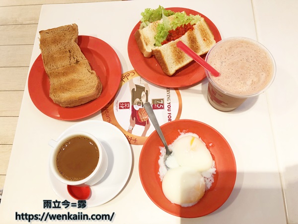 2019新加坡/新加坡自由行：亞坤咖椰吐司Ya Kun Kaya Toast，新加坡必吃傳統南洋早餐。 - 新加坡必吃 - 雨立今=霠