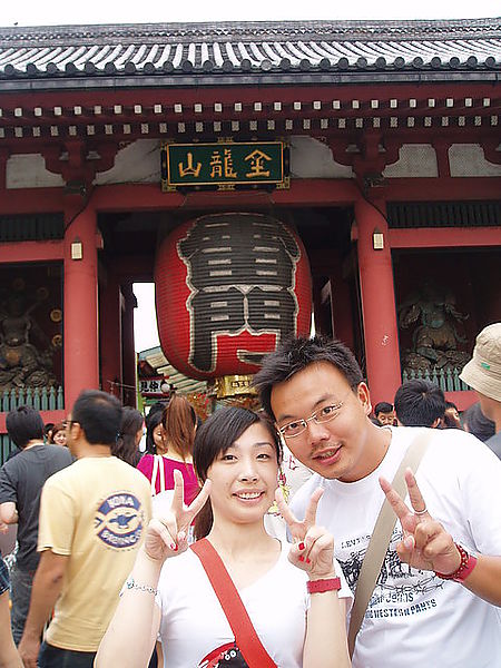 2013年夏末：東京親子行Day3，淺草雷門之木村家人形燒+龜屋仙貝。 - 雨立今=霠