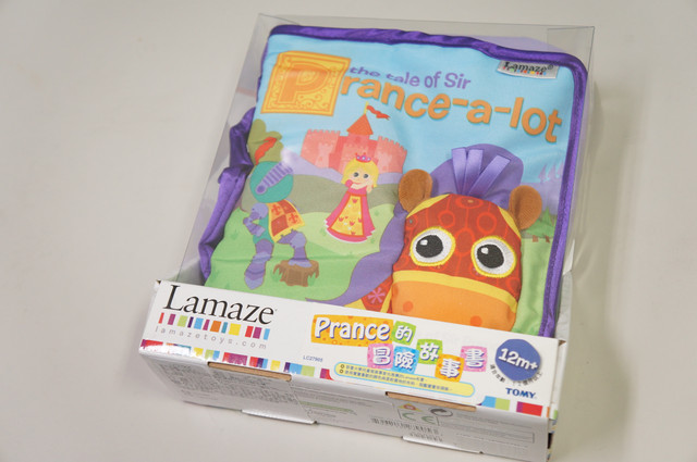 【新鮮試】：拉梅茲Lamaze嬰幼兒玩具布書－Prance的冒險故事書布書。 - 雨立今=霠