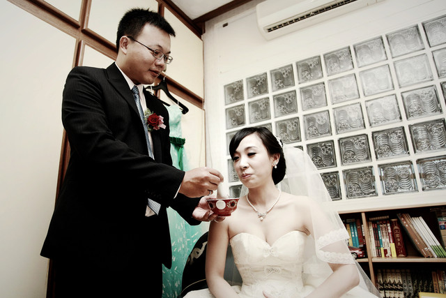 囍囍囍：2010.10.2結婚紀錄：儀式篇 - 雨立今=霠