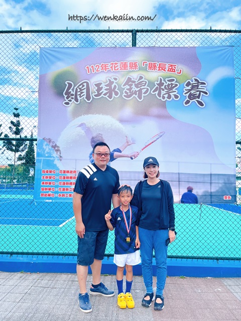 【8Y7M】2023年5月：112年花蓮縣長盃網球賽，恭喜二年級的吉吉辛苦的拿下全縣三年級冠軍！ - 打網球 - 雨立今=霠