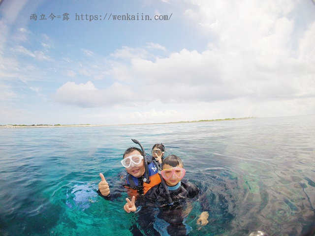 慶良間浮潛兒童