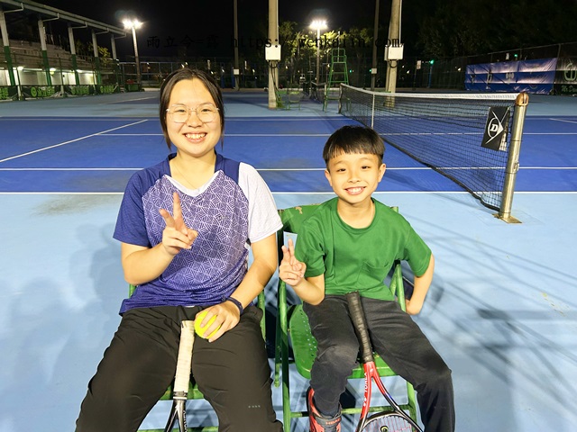 【10Y】2025年2月：114年主委盃全國青少年網球錦標賽（高雄B級），人生第一場12歲B級全國賽。 - #青少年網球, 兒童網球, 網協排名, 網球, 網球協會, 網球排名, 網球比賽, 網球賽 - 雨立今=霠